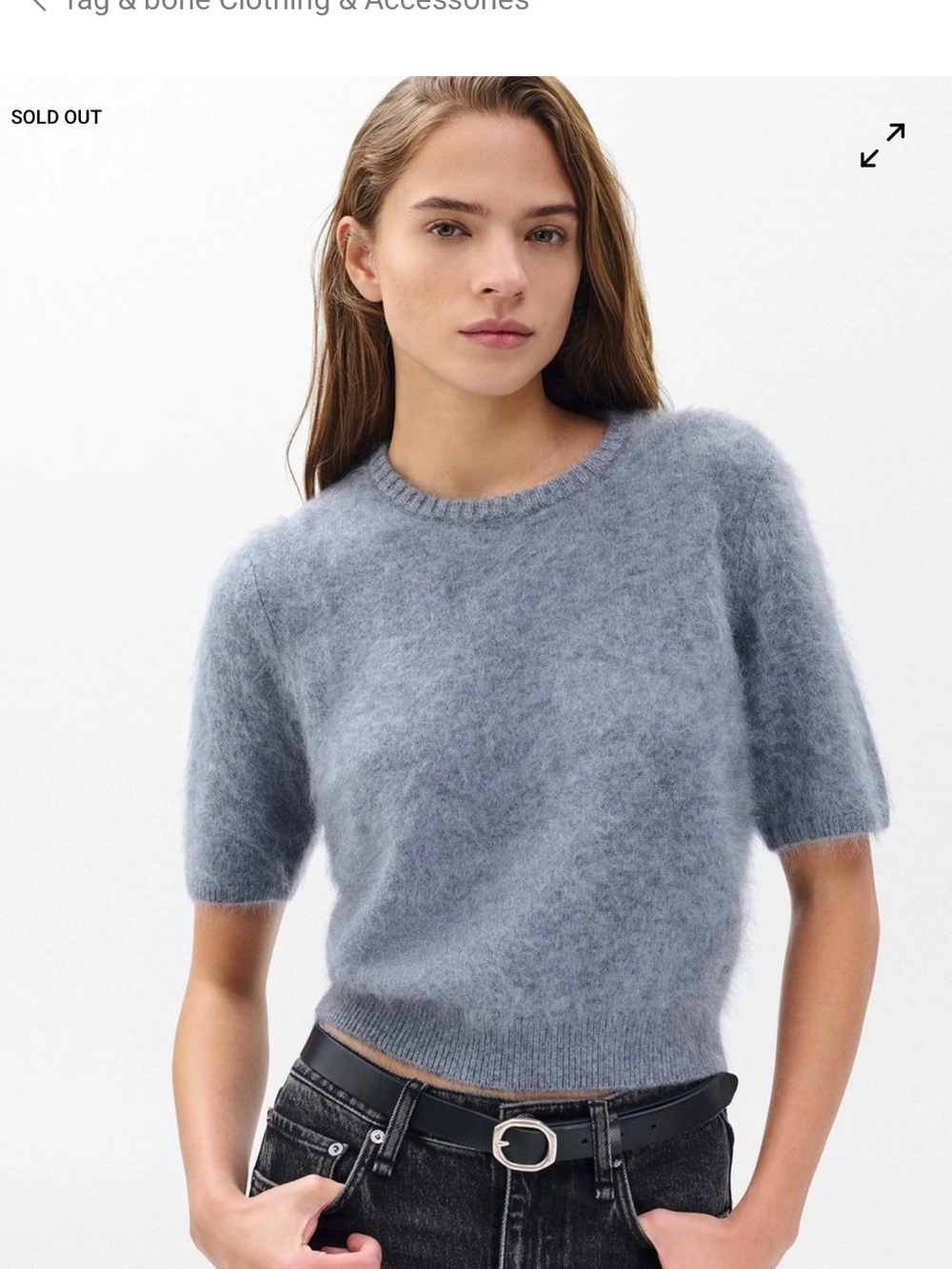 Rag & Bone Cashmere sweater shirt